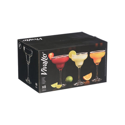Cocktail Glass Set 6pc 320ml