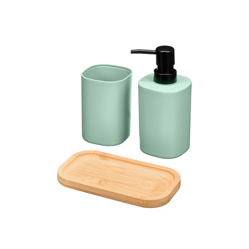 Bamboo Bathroom Set Mint