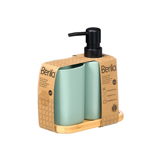 Bamboo Bathroom Set Mint