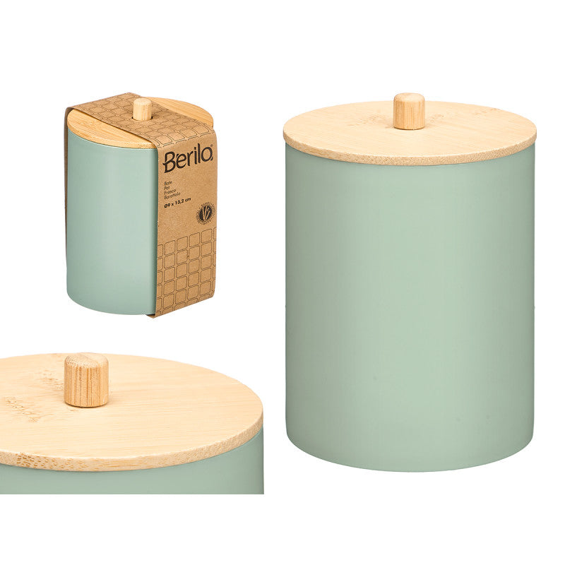 Canister Bamboo Lid Mint