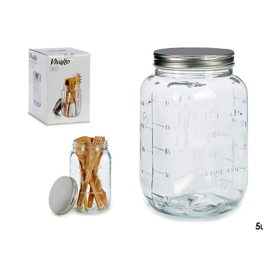 Storage Glass Jar 5L
