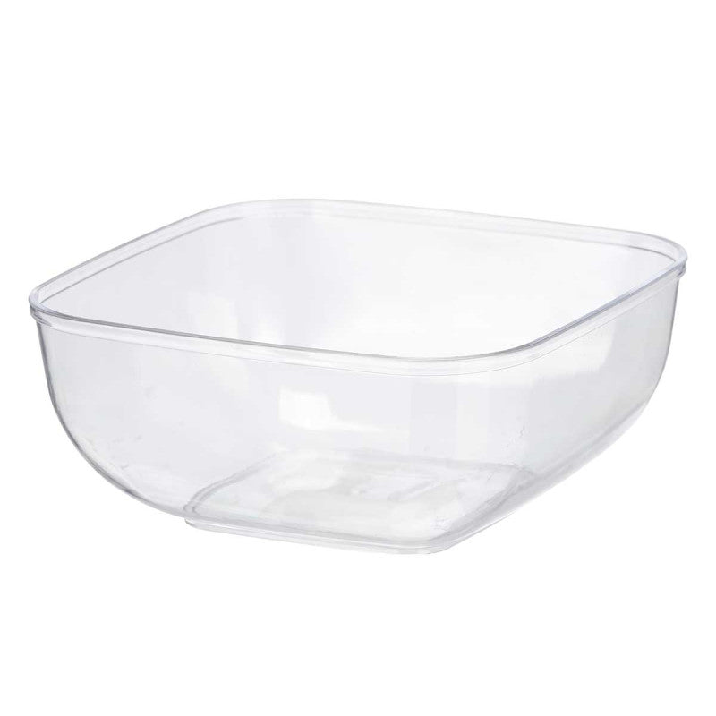 Bowl Square Big Transparent 5lt