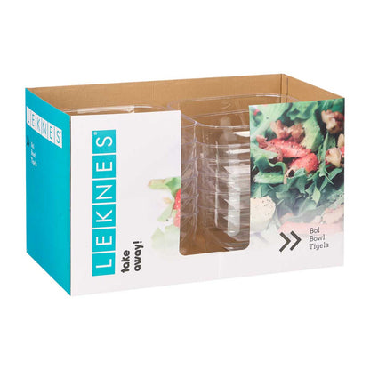 Bowl Square Big Transparent 5lt
