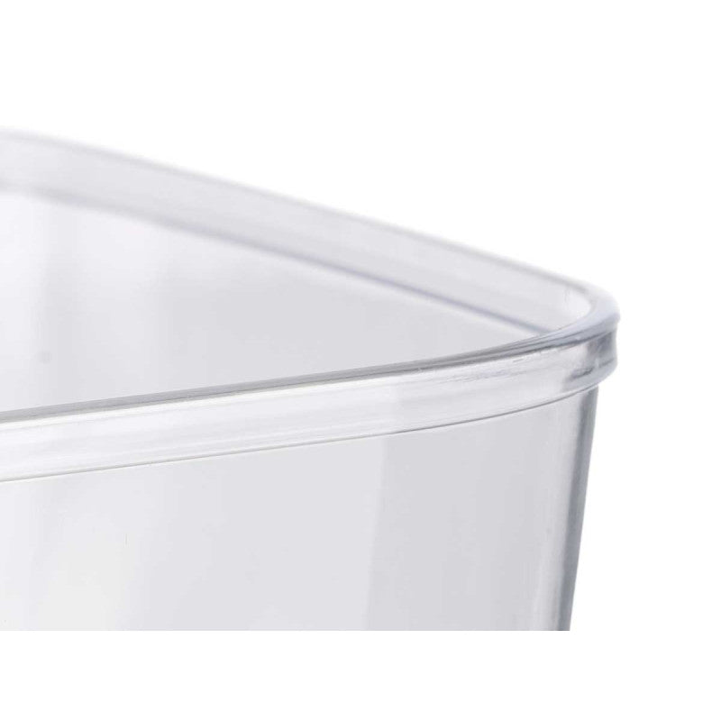Bowl Square Big Transparent 5lt