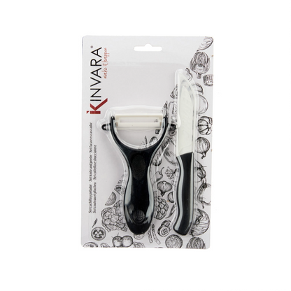 Peeler and Knife Set Plastic