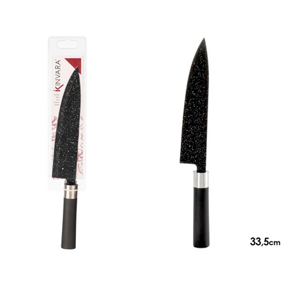 Chef Knife Ceramic Black Grip