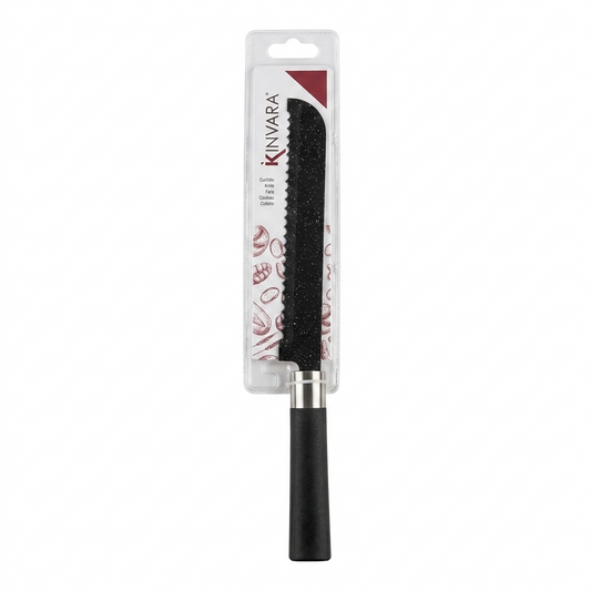 Bread Knife Ceramic wBlack Grip