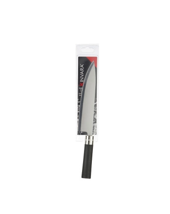 Chef Knife Stainless Steel Black Grip