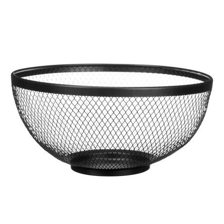 Fruit Bowl Black Grid