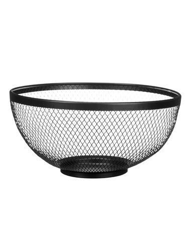 Fruit Bowl Black Grid