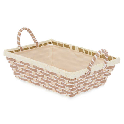 Rectangular Basket Braided with Hdl Natural