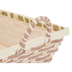 Rectangular Basket Braided with Hdl Natural