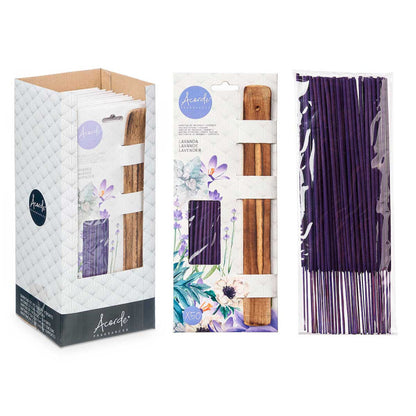 Incense Stks Lav 50pc Wood Hld