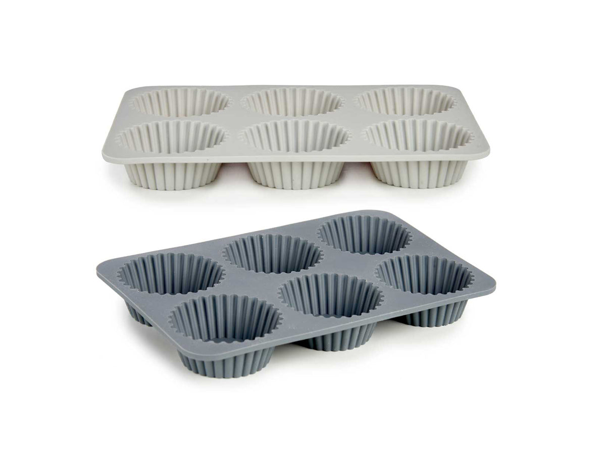 Silicone Muffin Mold 6 Cup