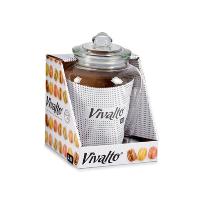 Glass Cookie Jar 2.3L
