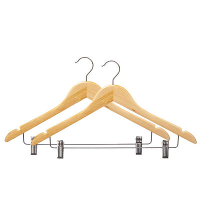 Hangers Wd w Trouser Clp 2pc