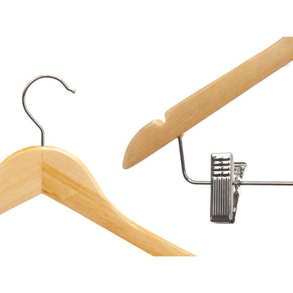 Hangers Wd w Trouser Clp 2pc