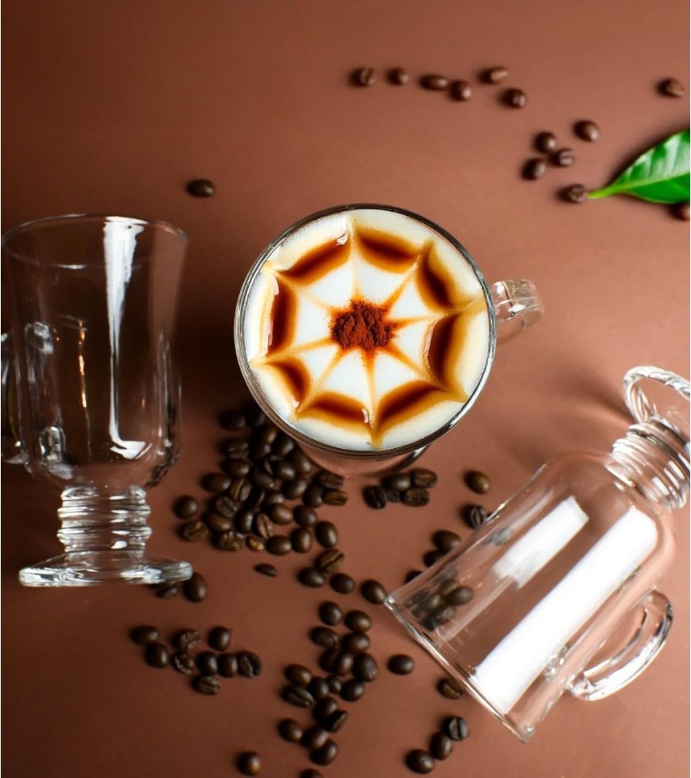 Glass Coffee Mug Set 6pc 250ml