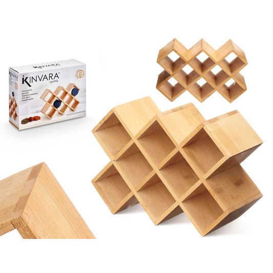 Bamboo Spice Rack