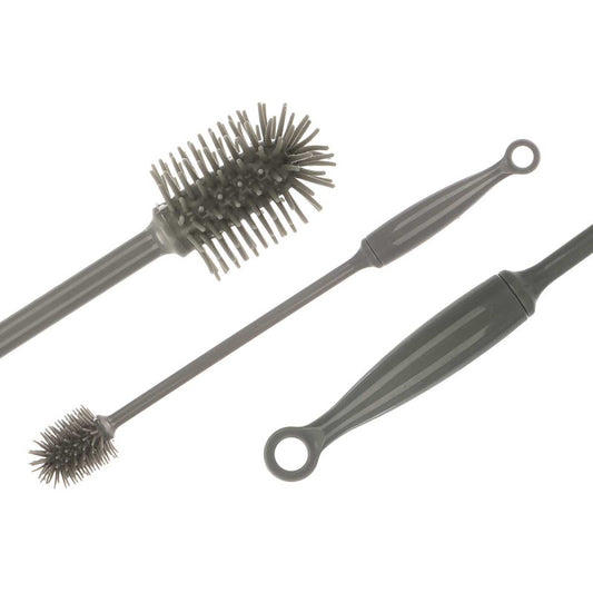 Bottle Cleaning Brush Grey