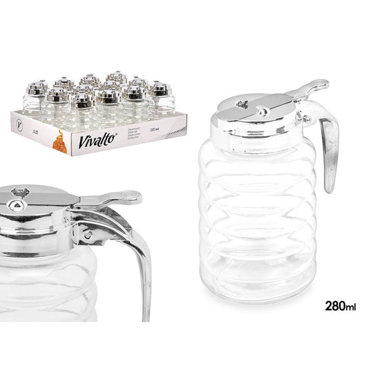 Honeycomb Glass Dispenser Rnd 280ml