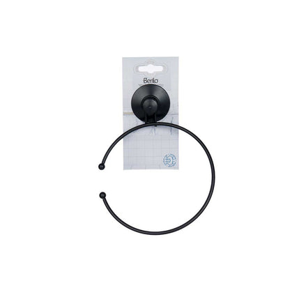 Towel Rack Met Matt Blk Sngl