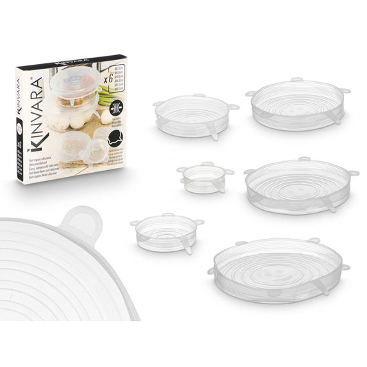 Silicone Lids 6pc Set