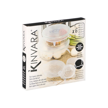 Silicone Lids 6pc Set