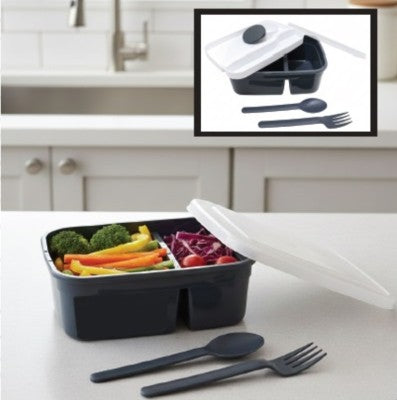 Smart 2 Divide Lunch Box 840ml