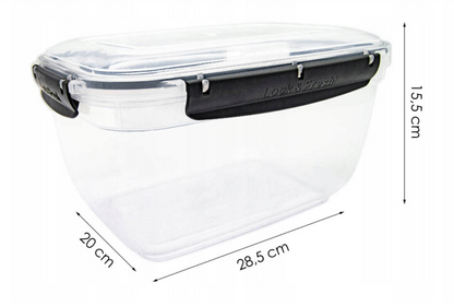 Master Rect Storage Container 5000ml