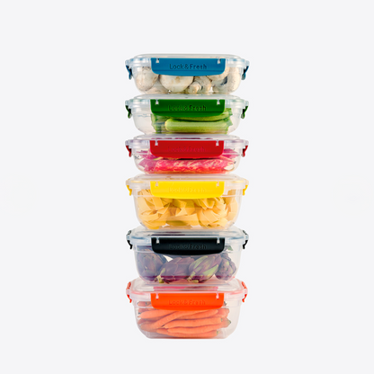 Master Seal Storage Container Set 6pc
