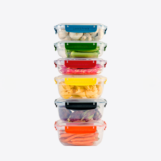 Master Seal Storage Container Set 6pc