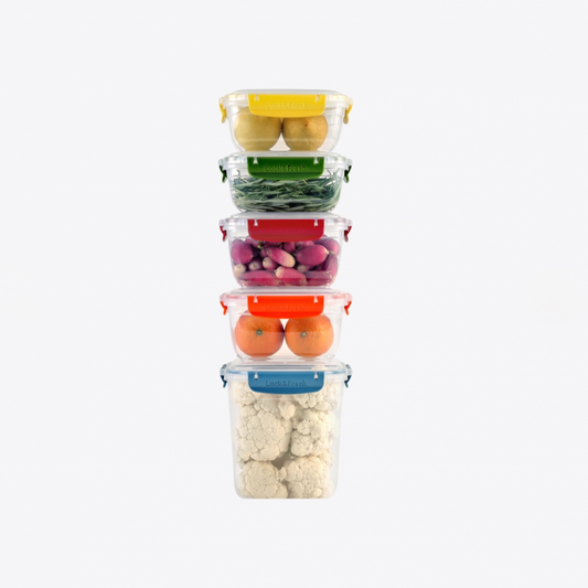 Master Seal Storage Container Set 5pc
