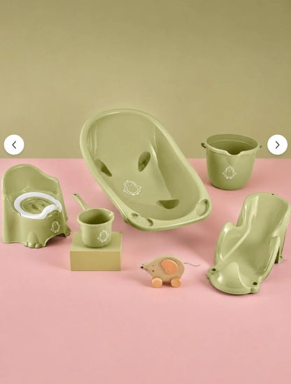 Baby Bath Set 5pc Asst