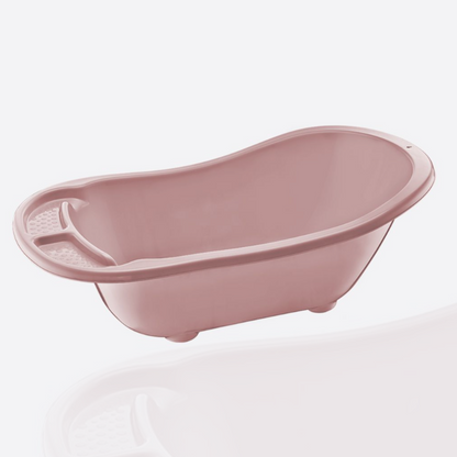 Baby Bath Tub w Drain asst