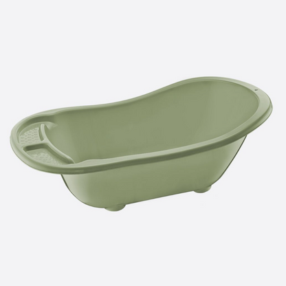 Baby Bath Tub w Drain asst