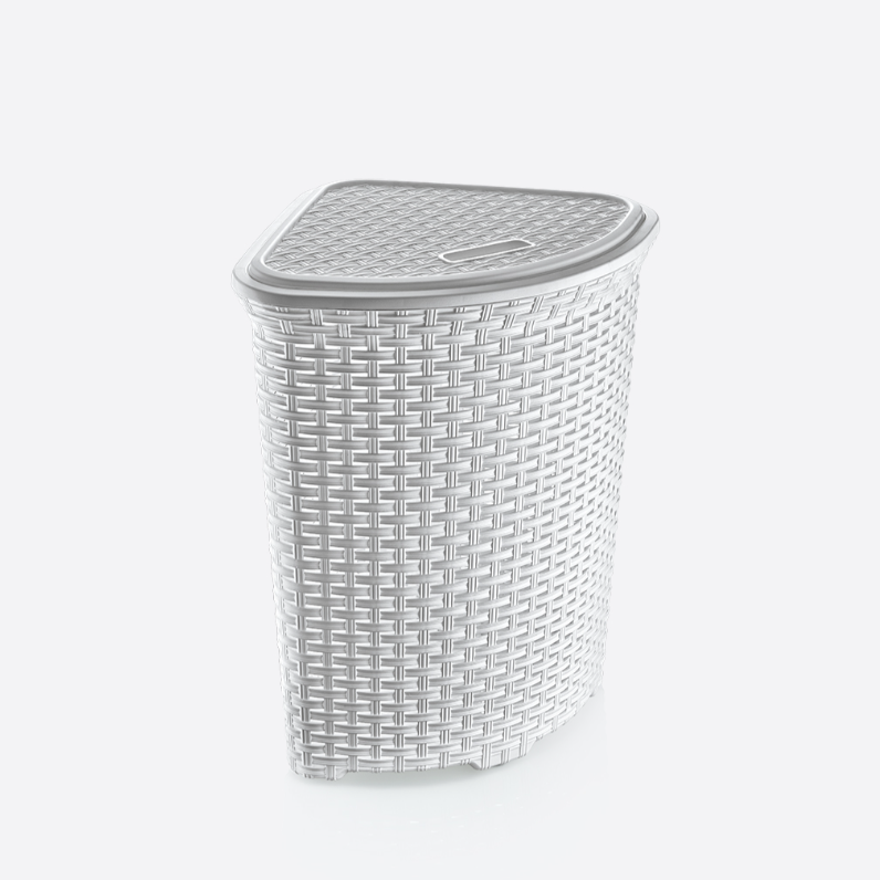 Rattan Laundry Basket 52Lt