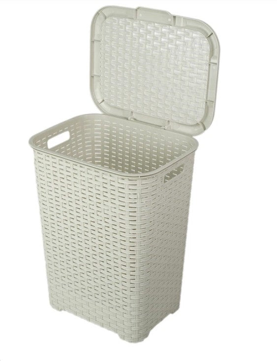 Rattan Laundry Basket 45Lt