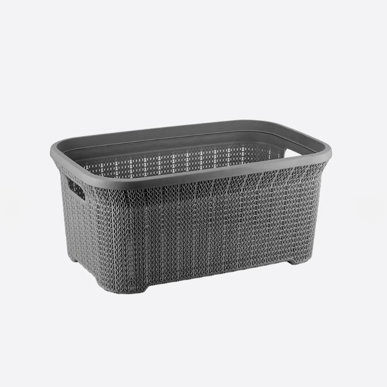 Knit Laundry Basket 35Lt