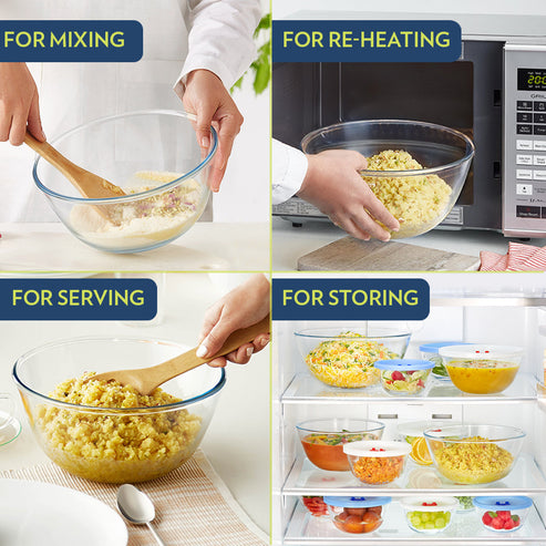 Glass Mixing Bowl 2.8 L