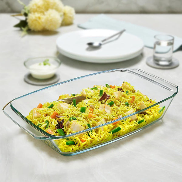 Glass Baking Dish 2.2 L Rect.