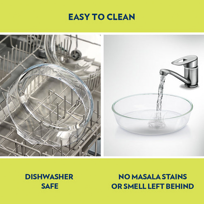 Glass Cake Dish 2L Round