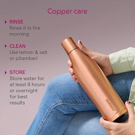 Copper Bottle Gemini Oscar 800ml