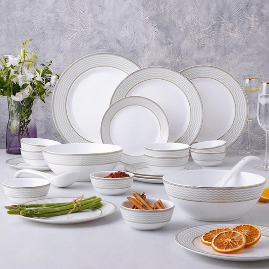 Glass Dinnerware Set 29pc Orion