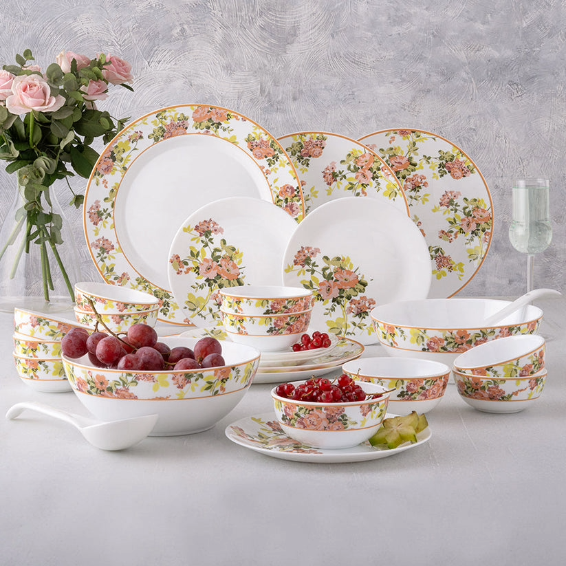 Glass Dinnerware Set 29pc Amora