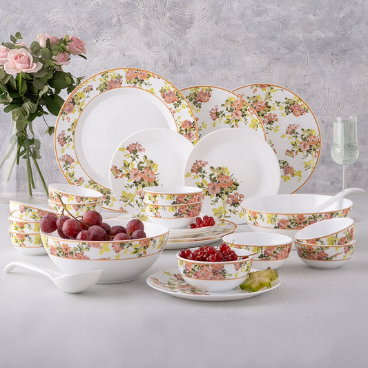 Glass Dinnerware Set 29pc Amora