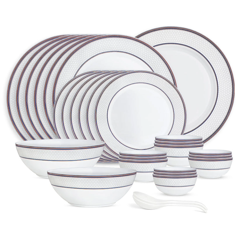 Glass Dinnerware Set 29pc Starlight