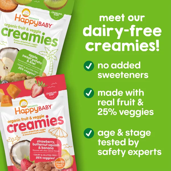 Creamies Apple, Sweet Potato and Kiwi 1oz