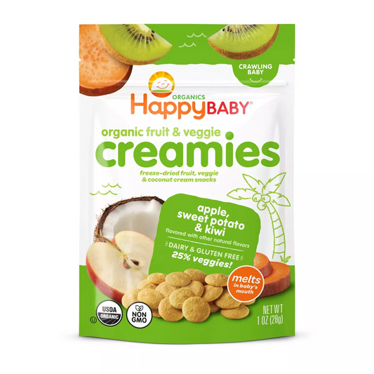 Creamies S/Berry Butternut Squash & Banana 1oz