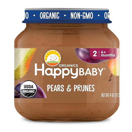 Pear and Prune Baby Food Jar 4oz